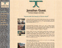 Tablet Screenshot of jonathan-guest.co.uk